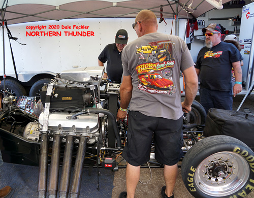 Blown Centless nitro chevy motor